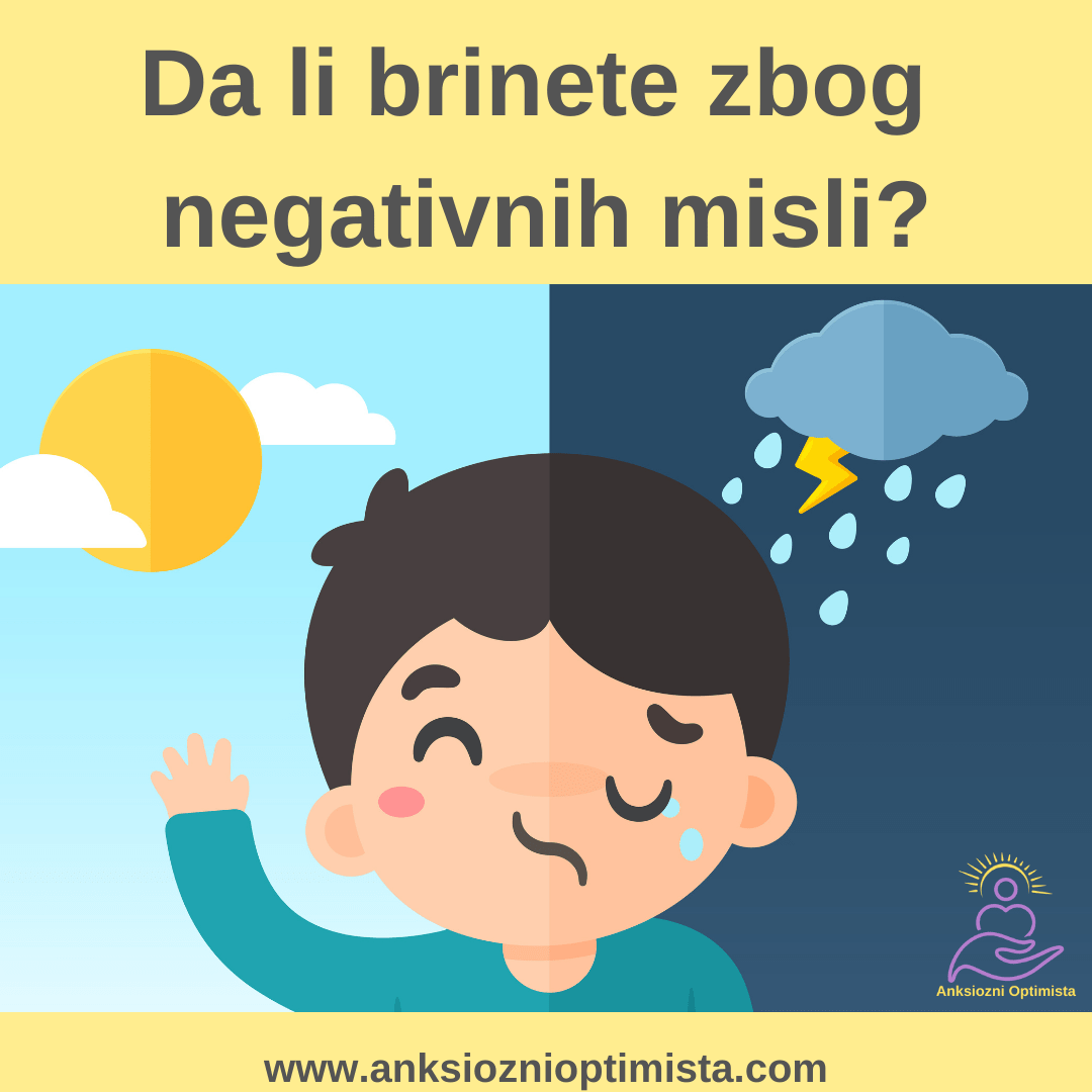 Da li brinete zbog negativnih misli?
